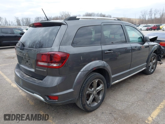 2015 Dodge Journey Crossroad with VIN 3C4PDCGB0FT639390, listed as a IAAI auction lot 41881370 with 164,219 mi miles and . Bid and sale history available at DreamBid. Image 4.