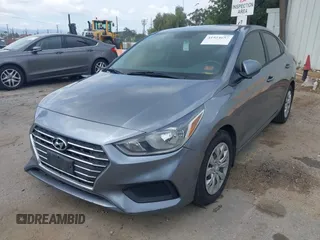 2020 Hyundai Accent SE with VIN 3KPC24A67LE117880, listed as a IAAI auction lot 41924657 with 98,056 mi miles. Bid and sale history available at carsss.com. Image 18.