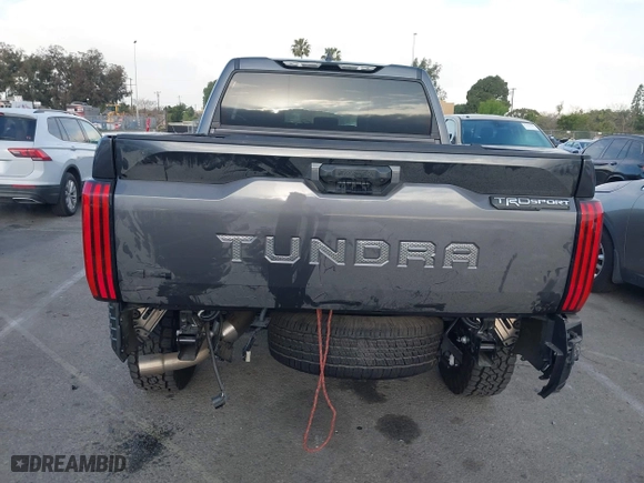 2024 Toyota Tundra 4WD SR5 with VIN 5TFLA5DB0RX145580, listed as a IAAI auction lot 41882448 with 1,345 mi miles. Bid and sale history available at carsss.com. Image 6.