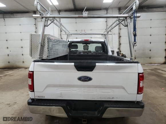 2019 Ford F-150 XL with VIN 1FTMF1CB1KKE45650, listed as a Copart auction lot 50520075 with 149,666 mi miles and Clean Title. Bid and sale history available at carsss.com. Image 6.