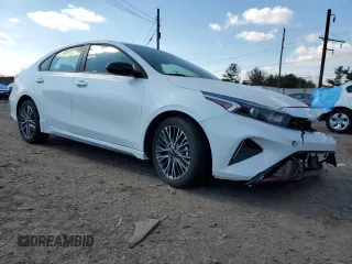 2024 Kia Forte GT-Line with VIN 3KPF54AD3RE744653, listed as a Copart auction lot 46164455 with 6,073 mi miles and Salvage Title. Bid and sale history available at carsss.com. Image 4.