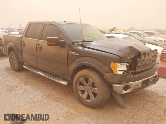 2010 Ford F-150 XL with VIN 1FTFW1CV8AKE75617, listed as a IAAI auction lot 41798016 with 1 mi miles. Bid and sale history available at carsss.com. Image 1.