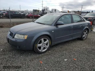 2004 Audi A4 1.8T with VIN WAULC68E24A062424, listed as a Copart auction lot 43200915 with 141,580 mi miles and Salvage Title. Bid and sale history available at carsss.com. Image 1.