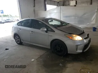 2012 Toyota Prius One with VIN JTDKN3DU7C1590009, listed as a Copart auction lot 57789535 with 105,928 mi miles and Salvage title. Bid and sale history available at DreamBid. Image 4.