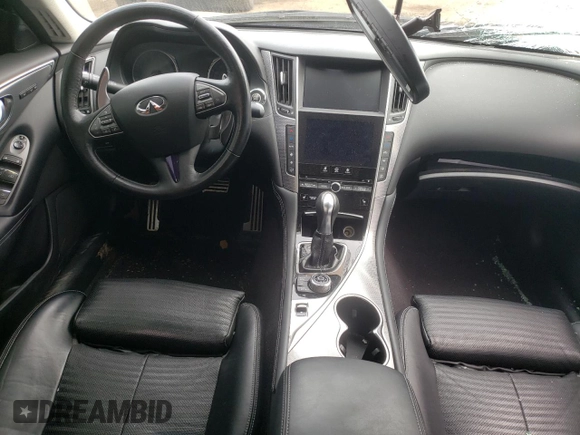 2016 Infiniti Q50 Red Sport 400 с VIN JN1FV7AR7GM450381, выставлен на аукционе Copart как лот 49452785 с пробегом 81 697 миль миль и Списание • Salvage title. История ставок и продаж доступна на DreamBid. Изображение 8.