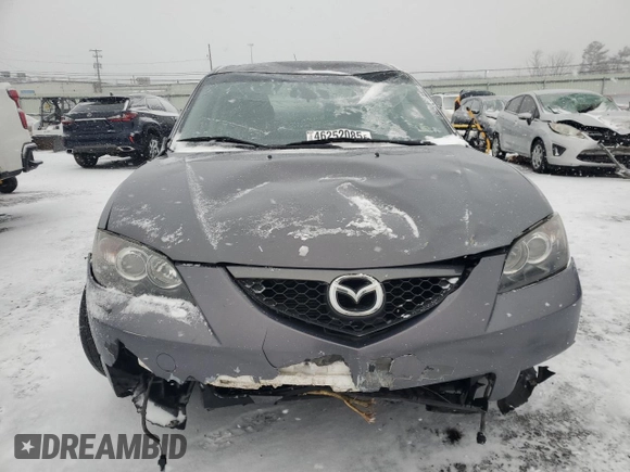 2009 Mazda 3 i Touring Value with VIN JM1BK32G391204443, listed as a Copart auction lot 46252085 with 159,042 mi miles and Salvage Title. Bid and sale history available at DreamBid. Image 5.
