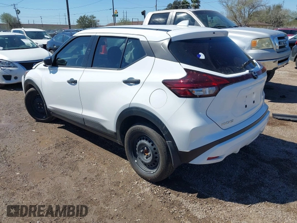 2024 Nissan Kicks S with VIN 3N1CP5BV1RL584152, listed as a IAAI auction lot 41663607 with 1,379 mi miles and . Bid and sale history available at carsss.com. Image 3.