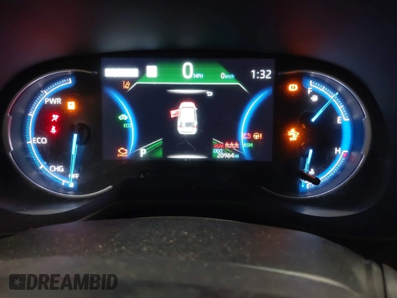 2024 Toyota RAV4 Hybrid LE with VIN 2T3UWRFV6RW195795, listed as a IAAI auction lot 42537801 with 20,964 mi miles and . Bid and sale history available at DreamBid. Image 7.