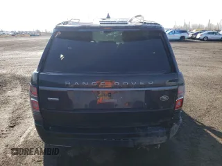 2019 Land Rover Range Rover with VIN SALGS2RE6KA520485, listed as a Copart auction lot 52770925 with 94,076 mi miles and Salvage title. Bid and sale history available at DreamBid. Image 6.