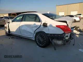 2019 Genesis G90 3.3T Premium with VIN KMHG34JA2KU053343, listed as a Copart auction lot 89067445 with 0 mi miles and Salvage Title. Bid and sale history available at carsss.com. Image 2.