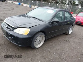 2001 Honda Civic EX with VIN 2HGES26761H547434, listed as a IAAI auction lot 41915930 with 192,883 mi miles and . Bid and sale history available at carsss.com. Image 2.