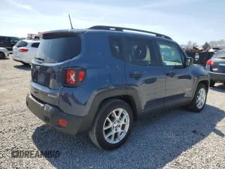 2021 Jeep Renegade Sport with VIN ZACNJCAB8MPM95324, listed as a Copart auction lot 52520685 with 10,733 mi miles and Non repairable. Bid and sale history available at DreamBid. Image 3.