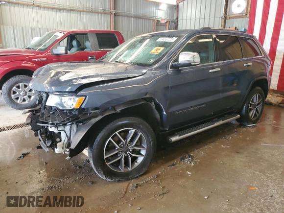 2021 Jeep Grand Cherokee Limited z VIN 1C4RJFBG1MC562401, wystawiony jako Copart lot #59463725 z przebiegiem 59 490 mil mil oraz Szkoda całkowita • Salvage title. Historia ofert i sprzedaży dostępna na DreamBid. Obrazek 1.