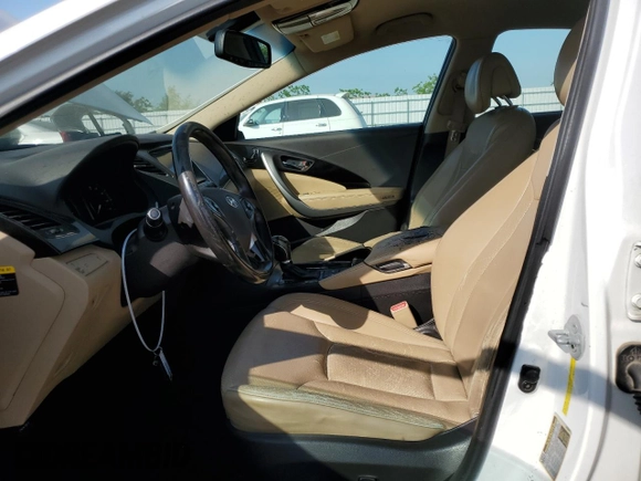 2013 Hyundai Azera with VIN KMHFG4JG8DA226176, listed as a Copart auction lot 53121455 with 123,142 mi miles and Salvage Title. Bid and sale history available at carsss.com. Image 7.
