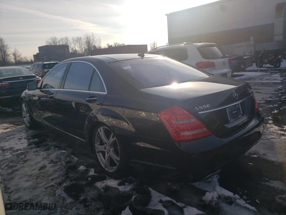 2013 Mercedes-Benz S-Class S 550 with VIN WDDNG9EB1DA501792, listed as a Copart auction lot 43513175 with 103,114 mi miles and Salvage Title. Bid and sale history available at carsss.com. Image 2.