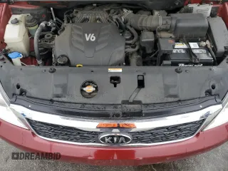 2012 Kia Sedona LX with VIN KNDMG4C78C6438585, listed as a Copart auction lot 50383715 with 85,763 mi miles and Salvage Title. Bid and sale history available at carsss.com. Image 12.