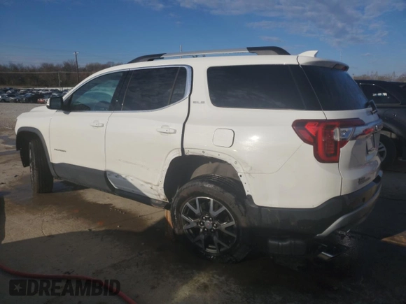 2020 GMC Acadia SLE z VIN 1GKKNRLS4LZ159930, wystawiony jako Copart lot #50037055 z przebiegiem 27 953 mil mil oraz Szkoda całkowita • Salvage title. Historia ofert i sprzedaży dostępna na DreamBid. Obrazek 2.