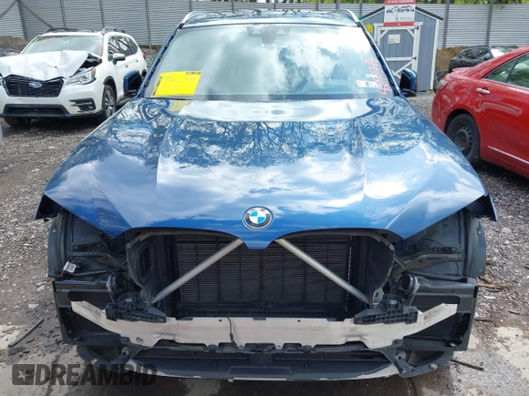 2020 BMW X3 xDrive30i z VIN 5UXTY5C0XL9D50400, wystawiony jako IAAI lot #42197545 z przebiegiem 46 467 mil mil oraz . Historia ofert i sprzedaży dostępna na DreamBid. Obrazek 12.