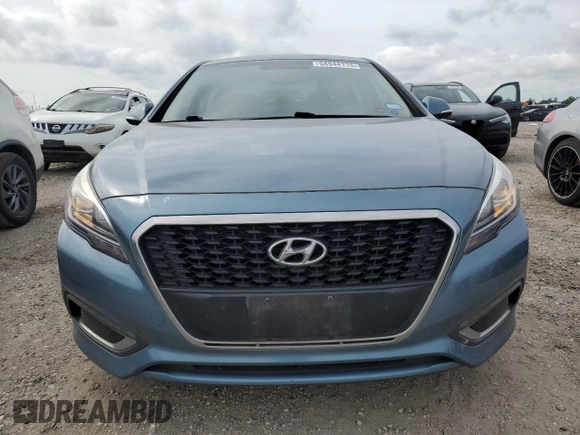 2016 Hyundai Sonata SE with VIN KMHE24L11GA015229, listed as a Copart auction lot 54944115 with 95,819 mi miles and Salvage Title. Bid and sale history available at DreamBid. Image 5.