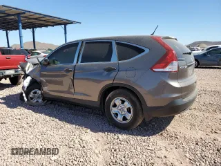 2013 Honda CR-V LX with VIN 3CZRM3H37DG703215, listed as a Copart auction lot 66378645 with 66,717 mi miles and Salvage title. Bid and sale history available at DreamBid. Image 2.
