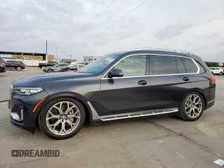 2019 BMW X7 xDrive40i z VIN 5UXCW2C56KL086445, wystawiony jako Copart lot #54493325 z przebiegiem 93 128 mil mil oraz Tytuł czysty. Historia ofert i sprzedaży dostępna na DreamBid. Obrazek 1.