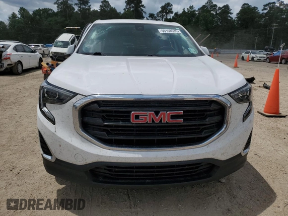 2020 GMC Terrain SLE with VIN 3GKALMEV1LL204468, listed as a Copart auction lot 59158535 with 77,942 mi miles and Salvage title. Bid and sale history available at DreamBid. Image 5.