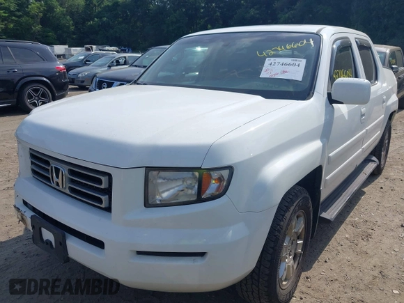 2008 Honda Ridgeline RTL with VIN 2HJYK16578H521161, listed as a IAAI auction lot 42746604 with 170,756 mi miles and . Bid and sale history available at DreamBid. Image 2.