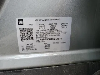 2024 Chevrolet Traverse FWD LS with VIN 1GNEREKS7RJ217874, listed as a Copart auction lot 44250835 with 8,731 mi miles and Salvage Title. Bid and sale history available at carsss.com. Image 13.