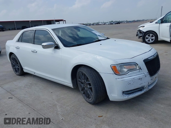 2012 Chrysler 300 Limited with VIN 2C3CCACGXCH212511, listed as a IAAI auction lot 41914095 with 139,181 mi miles. Bid and sale history available at carsss.com. Image 1.