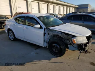 2012 Dodge Avenger SXT Plus with VIN 1C3CDZEG1CN150772, listed as a Copart auction lot 48378435 with 162,478 mi miles and Salvage Title. Bid and sale history available at carsss.com. Image 4.