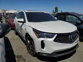 2022 Acura RDX w/A-Spec Package with VIN 5J8TC2H68NL009027, listed as a Copart auction lot 62934374 with 18,843 mi miles and Salvage Title. Bid and sale history available at carsss.com. Image 4.