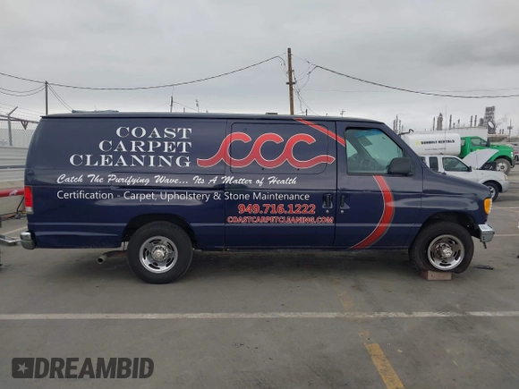 1999 Ford Econoline Cargo with VIN 1FTNS24L7XHA50048, listed as a IAAI auction lot 42203265 with 177,013 mi miles and . Bid and sale history available at DreamBid. Image 14.