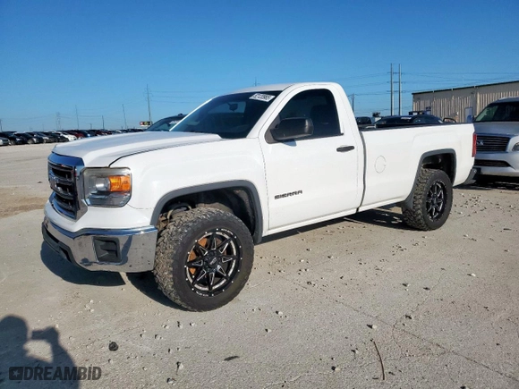 2015 GMC Sierra 1500 with VIN 1GTN1TEC1FZ902586, listed as a Copart auction lot 52120965 with 129,725 mi miles and Salvage Title. Bid and sale history available at carsss.com. Image 1.