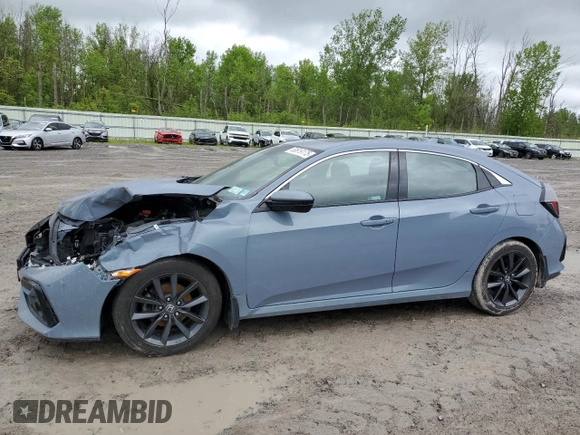 2020 Honda Civic EX-L z VIN SHHFK7H82LU404364, wystawiony jako Copart lot #58619175 z przebiegiem 41 342 mil mil oraz Szkoda całkowita • Salvage title. Historia ofert i sprzedaży dostępna na DreamBid. Obrazek 1.