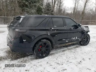 2021 Ford Explorer ST with VIN 1FM5K8GC8MGA03204, listed as a Copart auction lot 87407344 with 62,416 mi miles and Salvage Title. Bid and sale history available at carsss.com. Image 3.