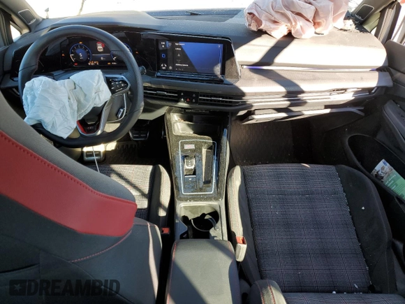 2024 Volkswagen GTI SE с VIN WVWRA7CD3RW130957, выставлен на аукционе Copart как лот 47041145 с пробегом 9 126 миль миль и Списание • Salvage title. История ставок и продаж доступна на DreamBid. Изображение 8.