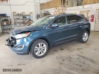 2016 Ford Edge SEL with VIN 2FMPK4J8XGBB52716, listed as a Copart auction lot 53041375 with 146,780 mi miles and Salvage Title. Bid and sale history available at carsss.com. Image 1.