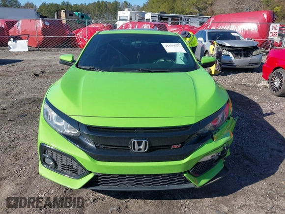 2018 Honda Civic Si Coupe with VIN 2HGFC3A59JH757829, listed as a IAAI auction lot 41509057 with 107,741 mi miles. Bid and sale history available at carsss.com. Image 13.