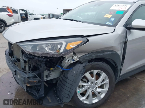 2021 Hyundai Tucson Value z VIN KM8J33A43MU375471, wystawiony jako IAAI lot #42162301 z przebiegiem 48 654 mil mil oraz . Historia ofert i sprzedaży dostępna na DreamBid. Obrazek 6.