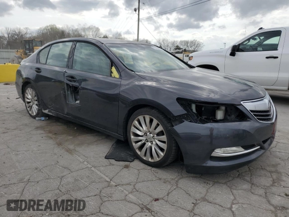 2014 Acura RLX Tech Pkg with VIN JH4KC1F5XEC003503, listed as a Copart auction lot 51768235 with 202,083 mi miles and Clean Title. Bid and sale history available at carsss.com. Image 4.