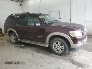 2007 Ford Explorer Eddie Bauer z VIN 1FMEU74E67UA84364, wystawiony jako Copart lot #60142495 z przebiegiem 182 595 mil mil oraz Czysty tytuł • Clean title. Historia ofert i sprzedaży dostępna na DreamBid. Obrazek 4.