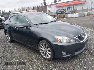 2010 Lexus IS with VIN JTHCF5C25A5036971, listed as a IAAI auction lot 41861183 with 82,253 mi miles and . Bid and sale history available at carsss.com. Image 1.