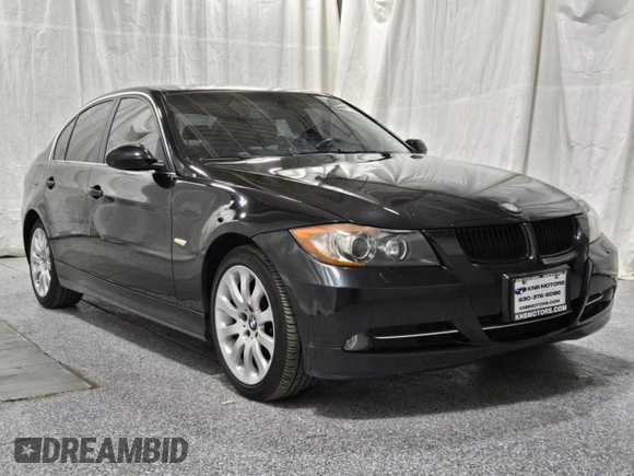 2008 BMW 3 Series 335xi with VIN WBAVD53508A284263, listed as a Copart auction lot 41904285 with 106,706 mi miles and Clean Title. Bid and sale history available at carsss.com. Image 1.