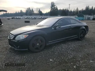 2007 Mercedes-Benz CL-Class 5.5L V8 with VIN WDDEJ71X97A002685, listed as a Copart auction lot 83600894 with 69,125 mi miles and Clean Title. Bid and sale history available at carsss.com. Image 1.