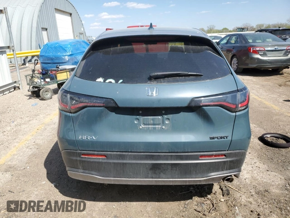 2024 Honda HR-V Sport z VIN 3CZRZ2H59RM771747, wystawiony jako Copart lot #52117755 z przebiegiem Nie podano mil oraz Szkoda całkowita • Salvage title. Historia ofert i sprzedaży dostępna na DreamBid. Obrazek 6.