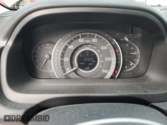 2015 Honda CR-V EX-L with VIN 2HKRM4H79FH617056, listed as a Copart auction lot 50390375 with 73,701 mi miles and Salvage Title. Bid and sale history available at carsss.com. Image 9.