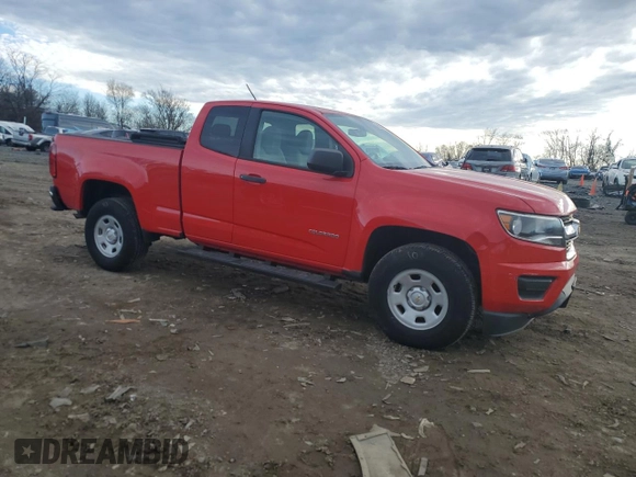 2020 Chevrolet Colorado 2WD Work Truck with VIN 1GCHSBEA9L1114412, listed as a Copart auction lot 86620144 with 4,086 mi miles and Salvage title. Bid and sale history available at DreamBid. Image 4.