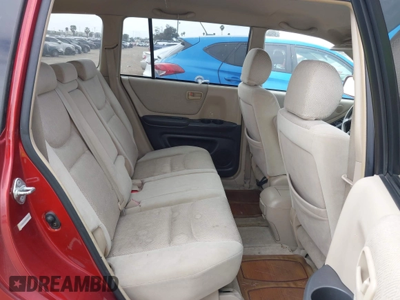 2003 Toyota Highlander z VIN JTEGD21A530059437, wystawiony jako IAAI lot #42054863 z przebiegiem 201 274 mil mil oraz . Historia ofert i sprzedaży dostępna na DreamBid. Obrazek 8.