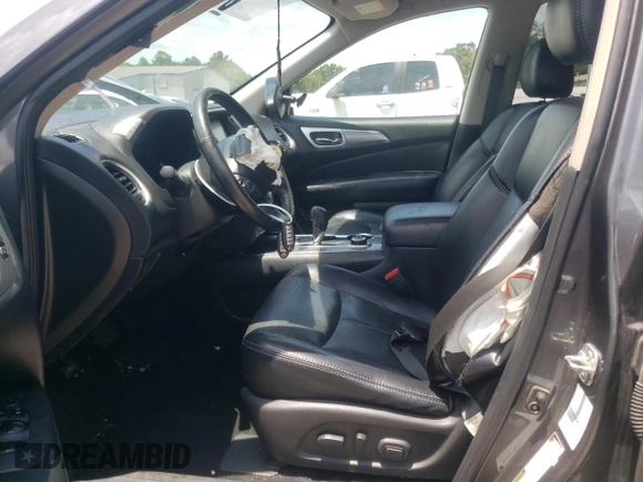 2019 Nissan Pathfinder S with VIN 5N1DR2MM0KC607951, listed as a Copart auction lot 62552925 with 86,510 mi miles and Salvage title. Bid and sale history available at DreamBid. Image 7.