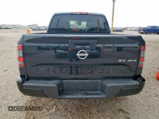 2024 Nissan Frontier SV with VIN 1N6ED1EK1RN670888, listed as a Copart auction lot 57406095 with 19,668 mi miles and Clean title. Bid and sale history available at DreamBid. Image 6.